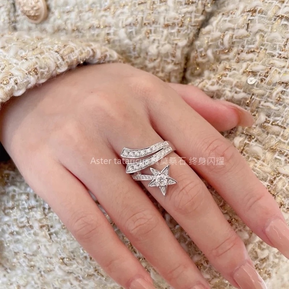 moissanite ring